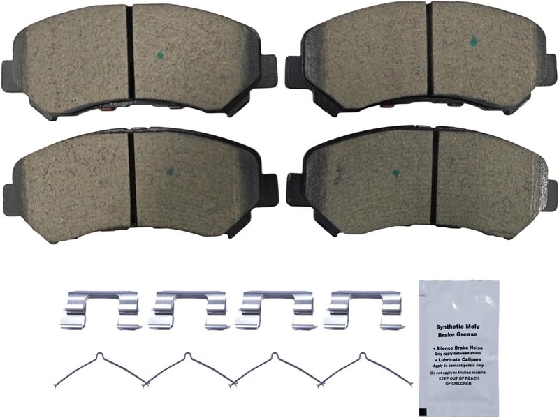 HUSCH D1374 Front Ceramic Brake Pads Kit Fit For Nissan Juke 2014-2017, For Maxima 2009-2014, For Maxima 2016-2023, For Sentra 2009-2012 - Image 2